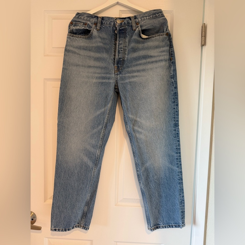 Re/Done 70s stove pipe jeans US 30